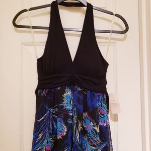 NWT halter top maxi dress
